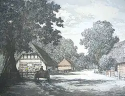 Dorfstraße in Dötlingen