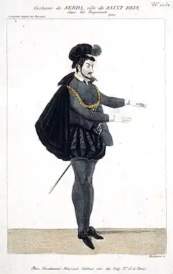 Jacques-Emile Serda als Saint-Bris