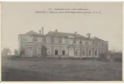 Schloss Le Villejégu Anfang des 20. Jahrhunderts