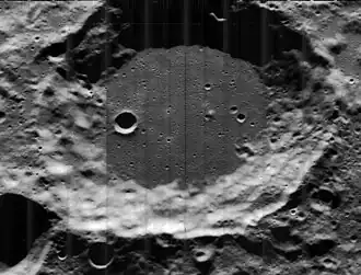 Lunar-Orbiter-5-Aufnahme, Blickrichtung west