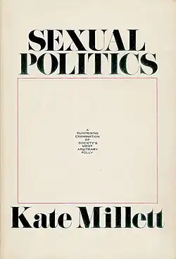 Cover von Sexual Politics, 1969