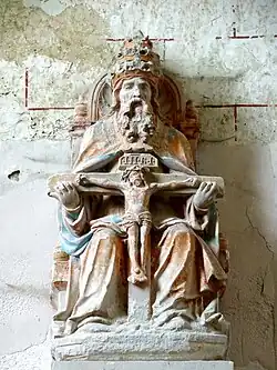 Gnadenstuhl aus dem 15. Jahrhundert