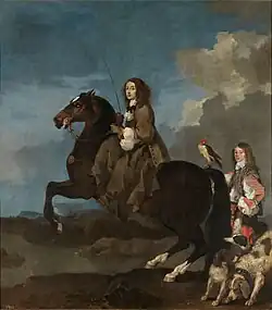 Königin Christina zu Pferd, 1653, Prado