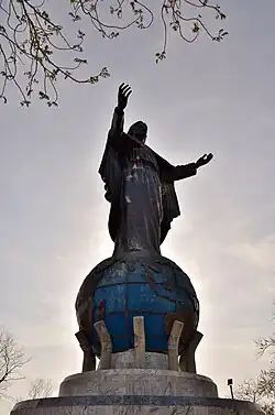 Während der Besatzungszeit errichtet: Die Christusstatue beim Capa Fatu Cama