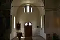 Blick auf die Westseite des Kirchinneren