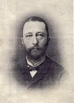 Béla Cserni, erster Verwalter und späterer Direktor des Museums (um 1870)