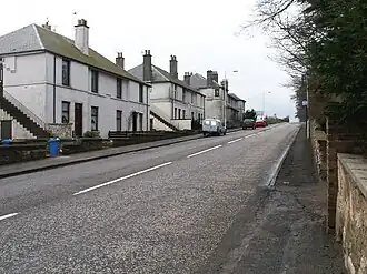 Straßenzug in Guardbridge