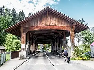 Dörflibrücke (gebaut 1984) über den Röthenbach