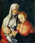 Albrecht Dürer Anna, Maria und Jesus 1500