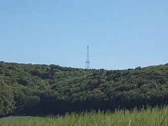 Der Dürrenberg mit Sendeturm