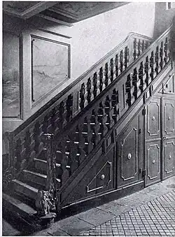 Ritterstraße 10, Treppe