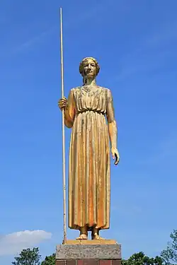 Pallas Athene, von Johannes Knubel, Düsseldorf