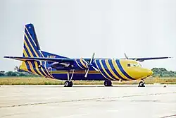 Fokker F-27-500 der SkyTeam