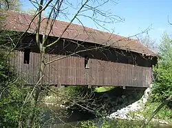Holzbrücke in Eriskirch-Baumgarten (1824)