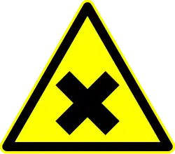 D-W018 Warnung vor gesundheitsschaedlichen oder reizenden Stoffen ty