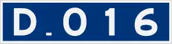 D 016 (Türkei)