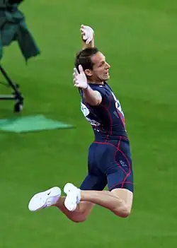 Renaud Lavillenie kam auf den geteilten fünften Platz