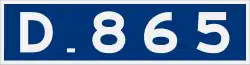 D 865 (Türkei)