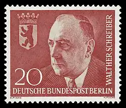 Walther Schreiber 22. Oktober 1953 bis 11. Januar 1955