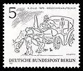 Sonderbriefmarke der Deutschen Bundespost Berlin (1969)