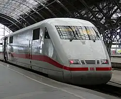 ICE im Leipziger Hauptbahnhof