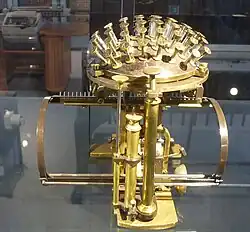 Scrivekugle in den Technischen Sammlungen Dresden