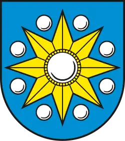 Stadtwappen von Perleberg in Brandenburg