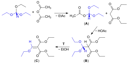 Synthesemechanismus für DEEMM