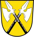 Gekreuzte Hellebarden (Hallstadt bei Bamberg)