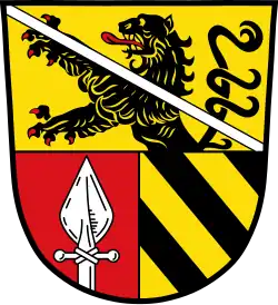 Wappen der Gemeinde Heßdorf