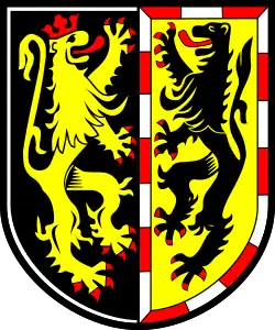Wappen des Landkreises Hof