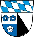 Das Wappen des Landkreises Kelheim