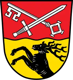 Wappen von Oberschwarzach
