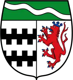 Das Wappen des Rheinisch-Bergischen Kreises