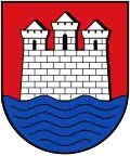 Wappen bis 1973 und seitdem des Ortsteils Seeburg