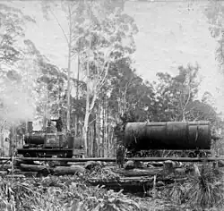 Dampfkesseltransport