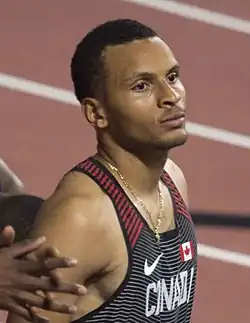Bronzemedaillengewinner Andre De Grasse