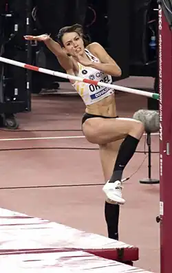 Die elftplatzierte Claire Orcel