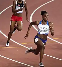 Weltmeisterin Dina Asher-Smith