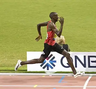 Timothy Cheruiyot siegte mit deutlichem Vorsprung