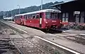 DR-Baureihe VT 2.09 in Gräfenroda, 1989