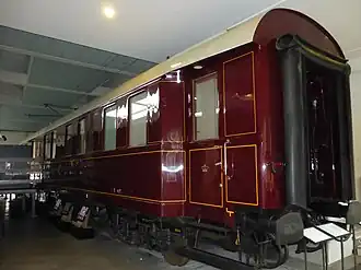 Salonwagen im Museum Odense