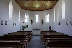 Innenraum der Kapelle