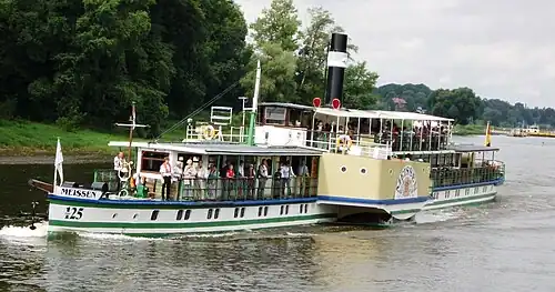 Meissen auf der Oberelbe