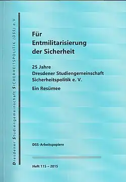 25 Jahre DSS e. V., DSS.AP, Heft 115, 2015.