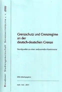 DSS-Arbeitspapiere, Grenzschutz u. -regime, H. 103, 2011, Umschlag.