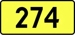 Droga wojewódzka 274