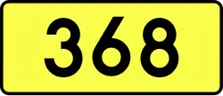 Droga wojewódzka 368