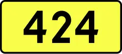 Droga wojewódzka 424
