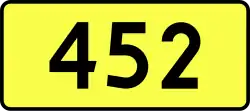 Droga wojewódzka 452